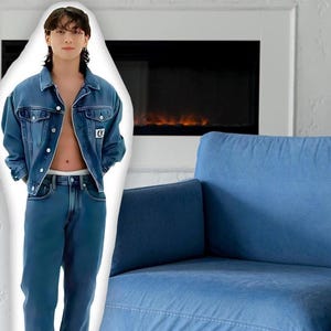 Coussin photo K-Pop personnalisé, cadeau personnalisé pour fan de K-Pop, oreiller BTS, oreiller JUNGKOOK, oreiller 3D, oreiller JUNGKOOK