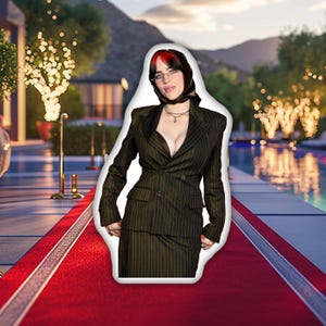 Billie Eilish 3D-kussen