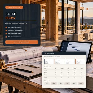 General Contractor Business OS Notion Template
