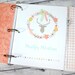 Baby Memory Book, Baby Book Girl, Boho Baby Book, Feathers, Coral ...