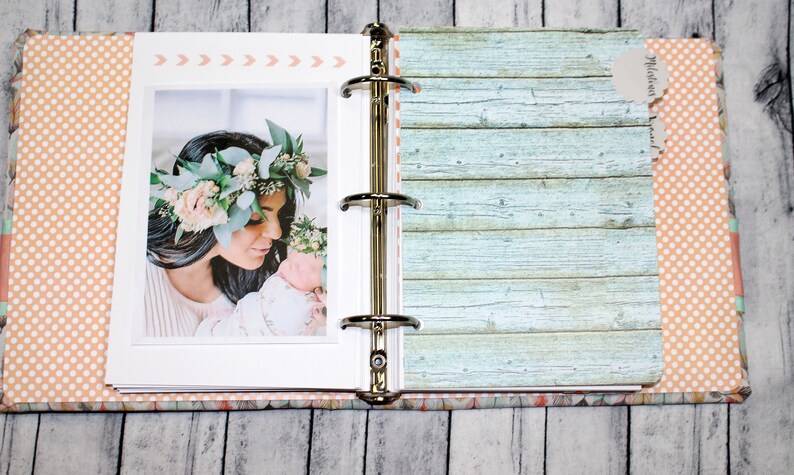 Baby Journal Baby Memory Book Boho baby book Monthly | Etsy