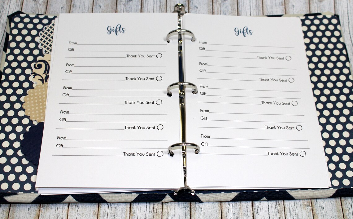 Gift Recording Book Bridal Shower Gift Recording Book Gift Etsy