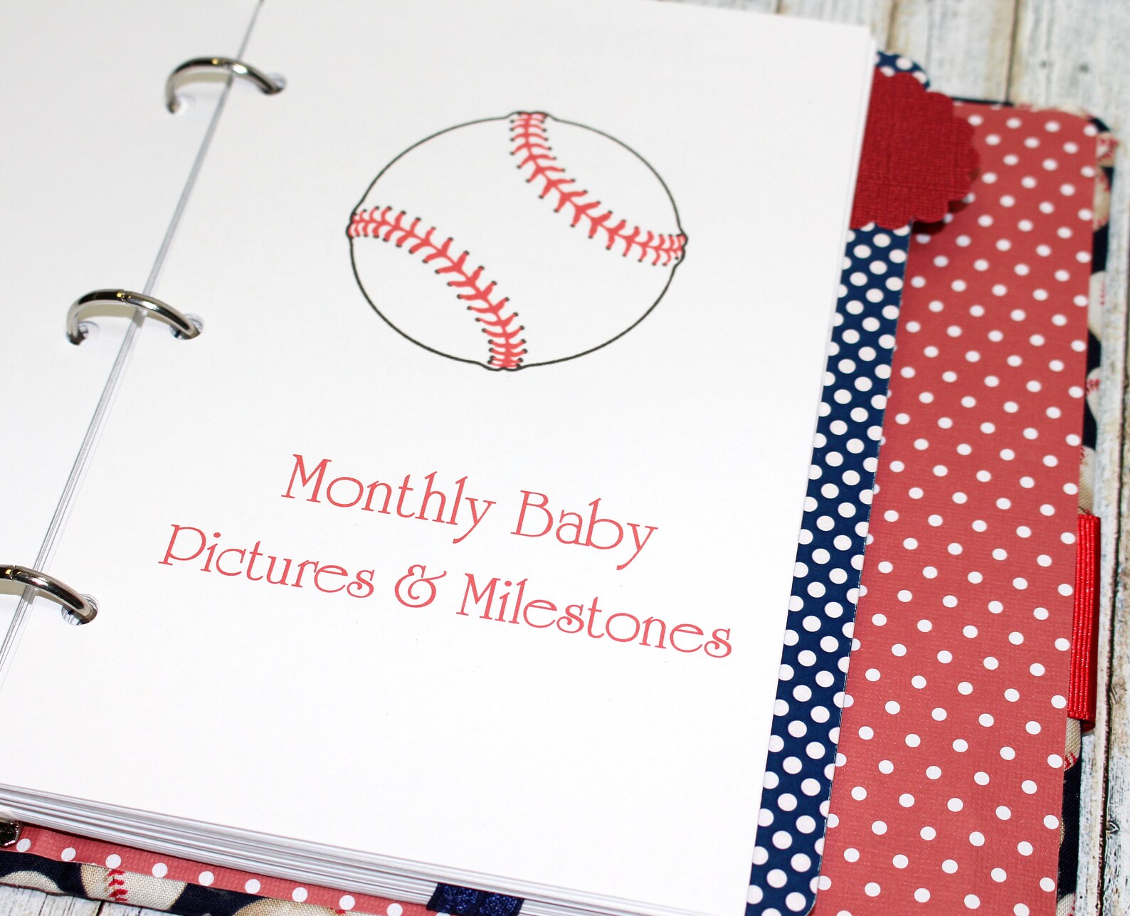 BABY Journal Baby Memory Book Baby Book Boy Baseball Baby Etsy