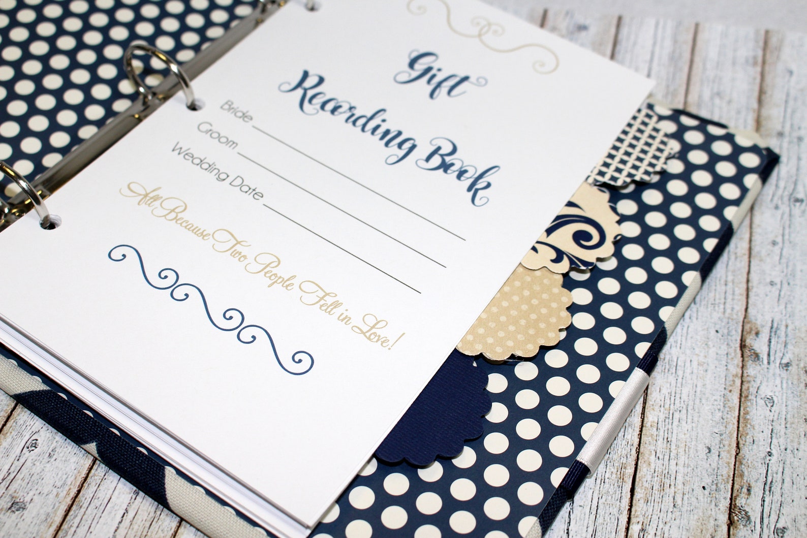 Gift Recording Book Bridal Shower Gift Recording Book Gift Etsy