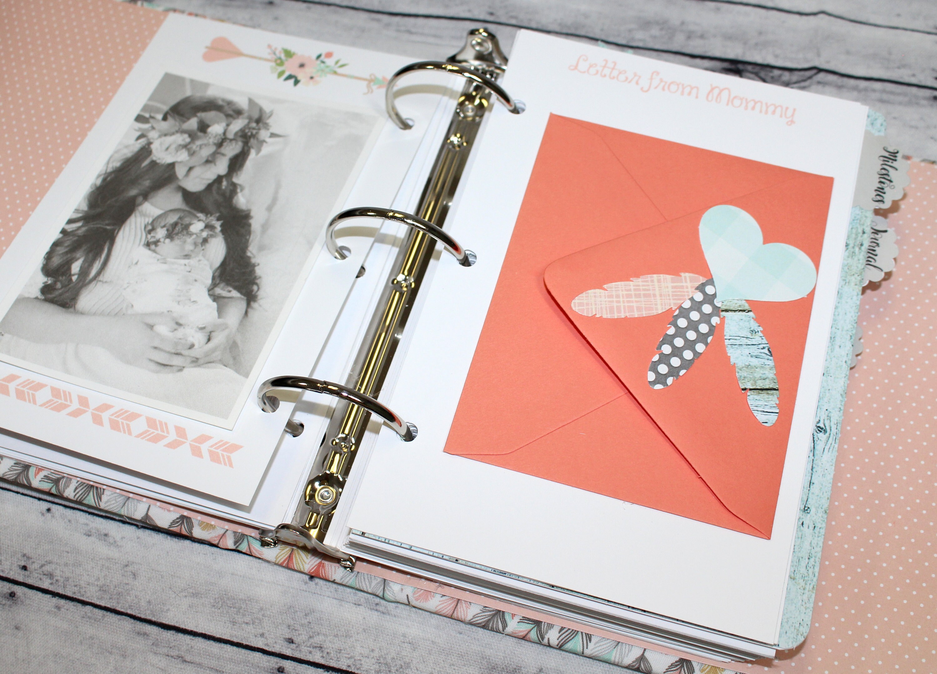 Baby Journal Baby Memory Book Boho baby book Monthly | Etsy