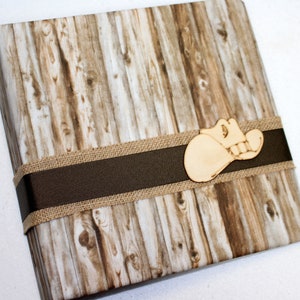 Baby Memory Book, Personalized Baby Book, Western Baby Book, Cowboy Nursery, Baby Shower, Milestones Book, Baby Journal, 5 Year Baby Book