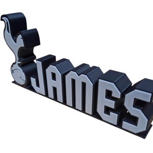 Personalised Tottenham Hotspur / Name Plaque / Custom name Plaque Spurs / Personal name plate / gift for him / gift for her / Birthday gift.