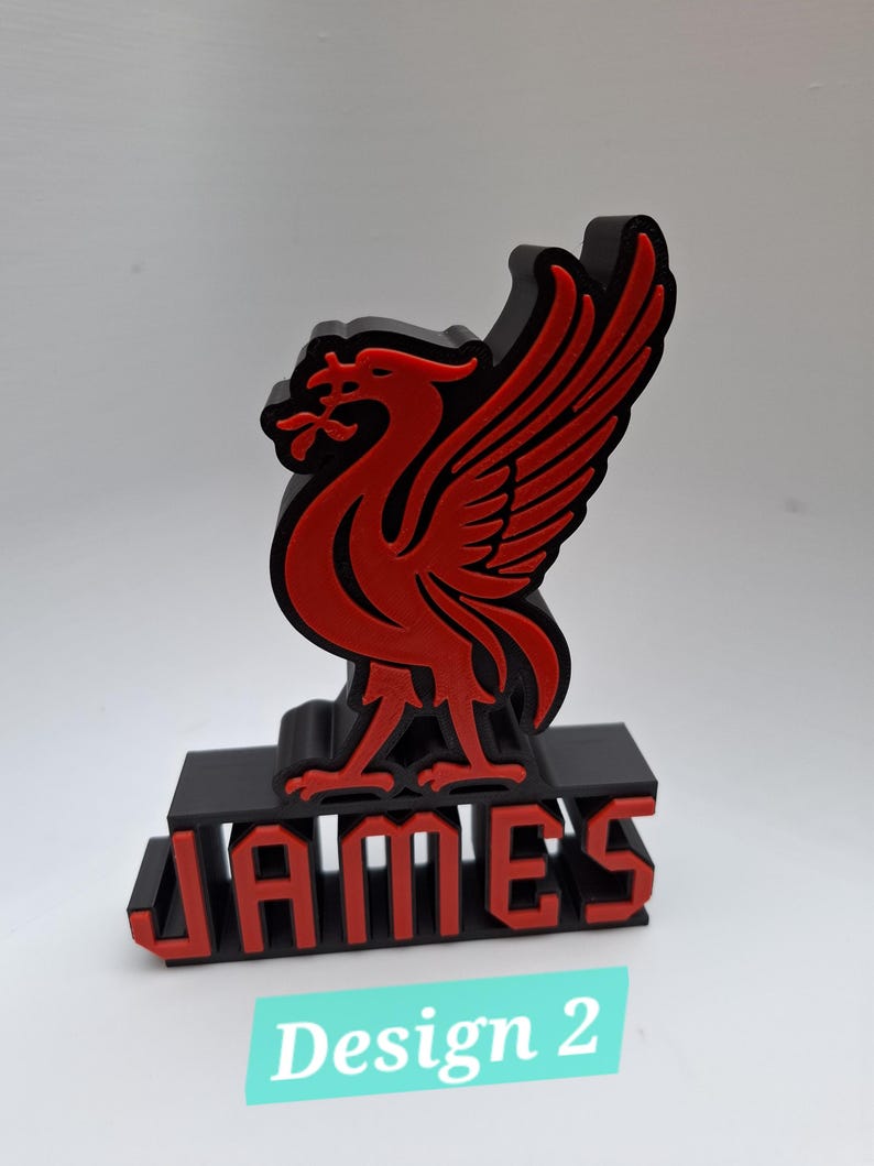 Custom LFC Name Plaque: 3D Printed Desk Décor | 2 Designs Available ...