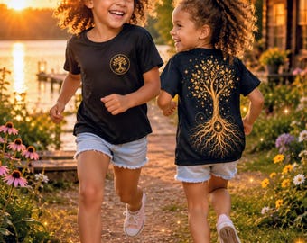 Rooted In Love Daughter Shirt, Blossoming Spirit Family Tree Tee