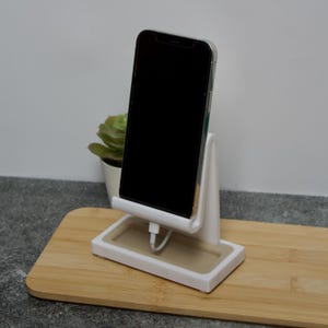 minimalist smartphone charging station | GRIDLINX System | smartphone charging dock | phone stand | smartphone holder | cell phone charging dock
