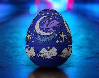 Noctis Lunar Dragon Egg - Prägung & Deko - 3D Druck Datei