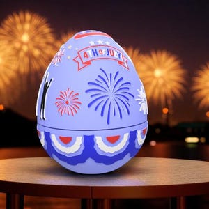 4th of Jul Ei - 3D Druck Dateien