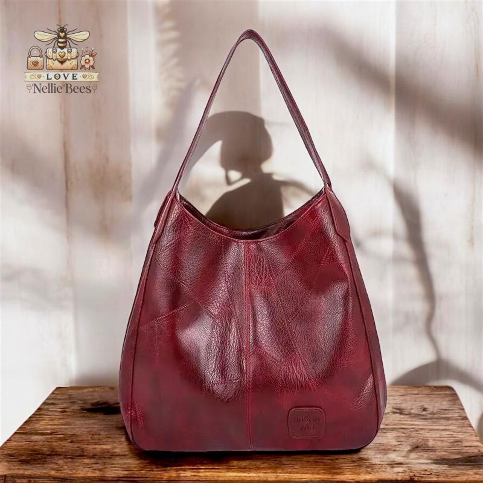 TrendAura Brown Leather Bucket Bag Large Capacity Everyday Essential For Busy Women On The Go main image 1
