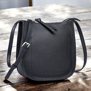 Elegante Frauen Echtleder Eimer Tasche Luxus Rindsleder Crossbody Schultertasche Designer Stil Kleine Messenger Tote Handtasche Geschenk