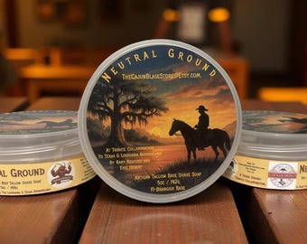 Neutral Grounds – Artisan Tallow Shave Soap | 5.2 oz
