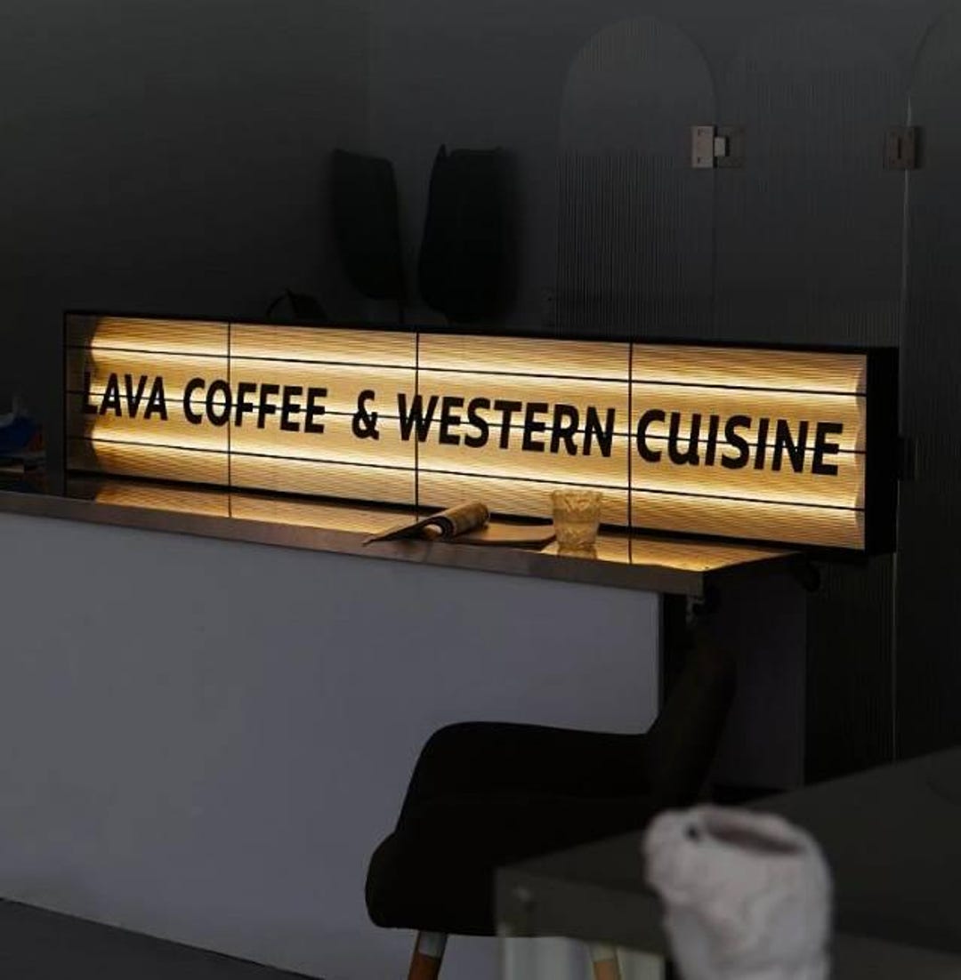 Customized Acrylic Light Box, Personalized Acrylic Business Logo Light ...