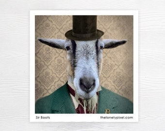 Fridge Magnet - Goat - Stocking Stuffer - Housewarming gift