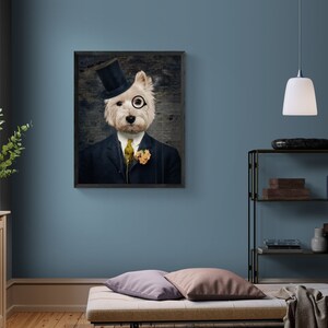 Westie Art Dog Photo Print Westies West Highland Terrier Photography House warming gifts 5x7 8x10 image 2