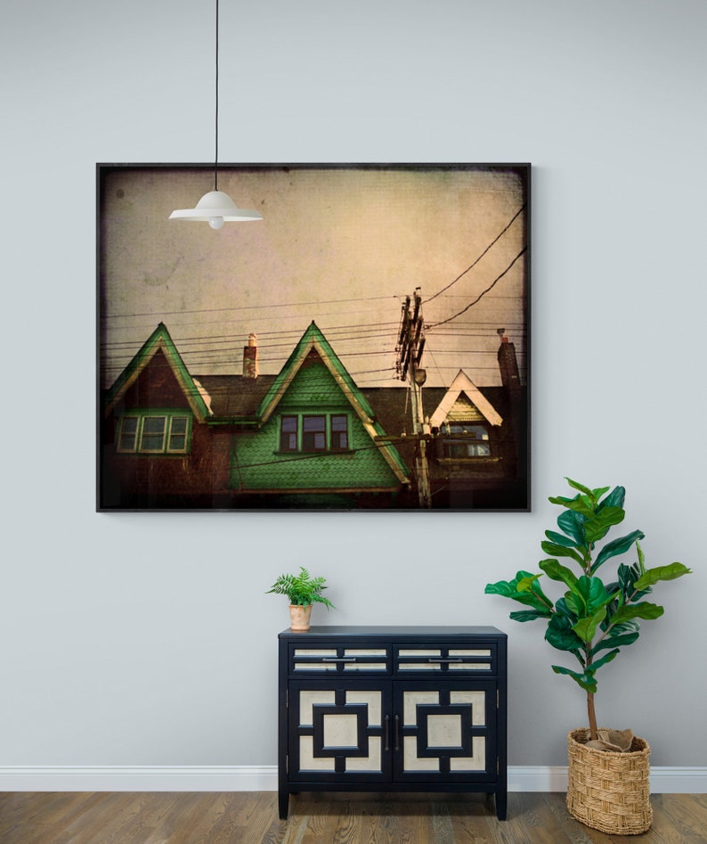 Toronto Art Photo Print on Queen Street West Architecture Photography GTA 5x7 8x10 Daybreak image 3