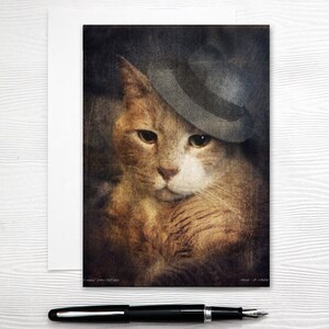 Orange Cat Photo Wall Art Ginger Gangster Kitty Vinnie Valentino image 4