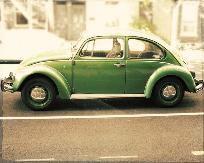 green punch buggy