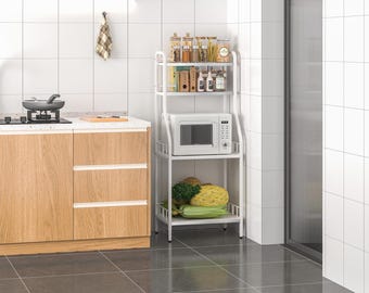 Kelly Keuken Utility Rack, opbergruimte voor in de bijkeuken, industrieel meubilair voor kleding, meubels, kledingrek Winkeldisplay
