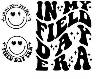 SVG PNG de "En mi época de día de campo": Diseño para el día del juego escolar (descarga digital)