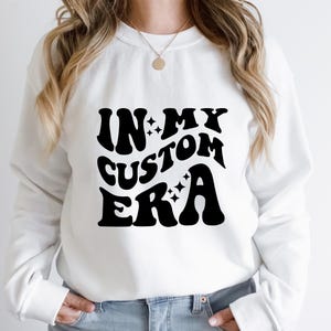 Custom &#39;In My Era&#39; SVG: Groovy Text, Wavy Stacked PNG (Digital Download)