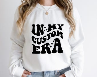 Custom 'In My Era' SVG: Groovy Text, Wavy Stacked PNG (Digital Download)