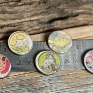 Vintage Images,  scrapbook paper,  magnets, gift tin