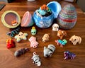 Mini Animal Mystery Eggs, Mystery Fidget Animals, Tiny Animals With Interlocking Egg, Desk Pet Egg Bundle, Mystery Egg Color and Animals