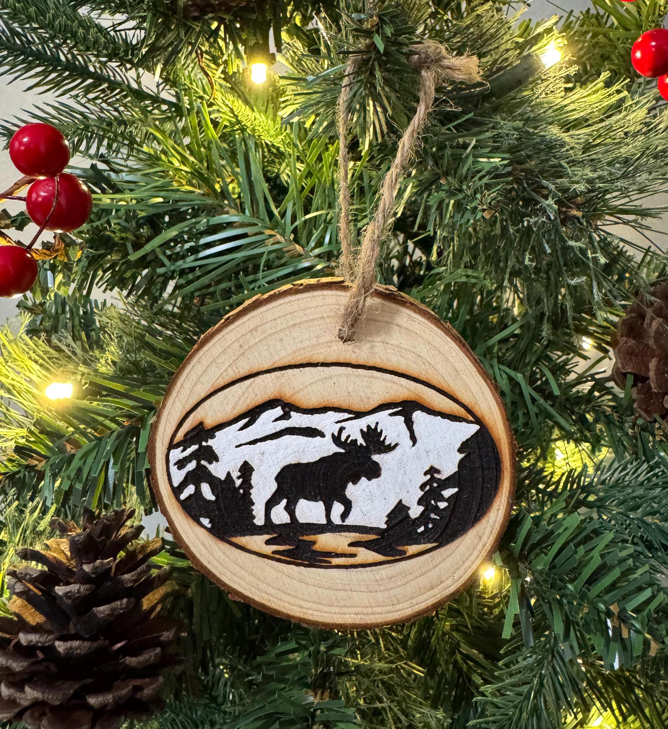 Moose Ornament - Etsy