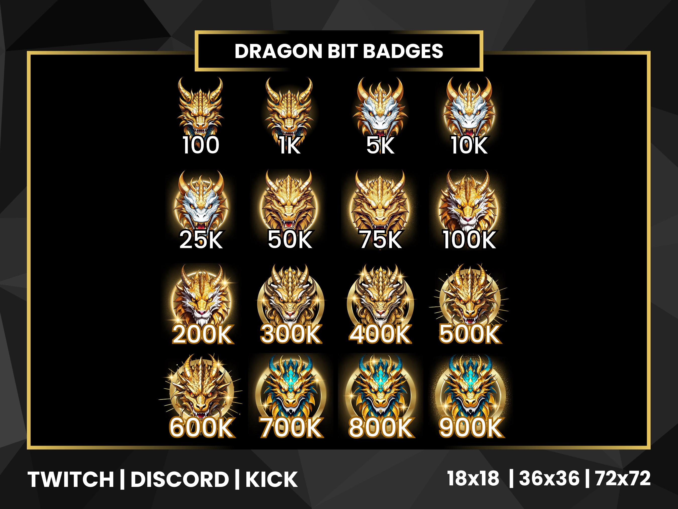 Twitch bit badges - Etsy 日本