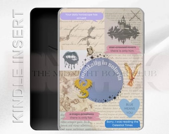 Inserción para Kindle inspirada en la Academia Zodiac (solo descarga digital)