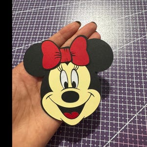 Minnie - Fichier de découpe en couches