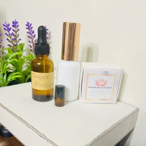 Sugar Blossom Perfume Oil | Natural Essential Oils | For Hair and Skin | Aromatherapy