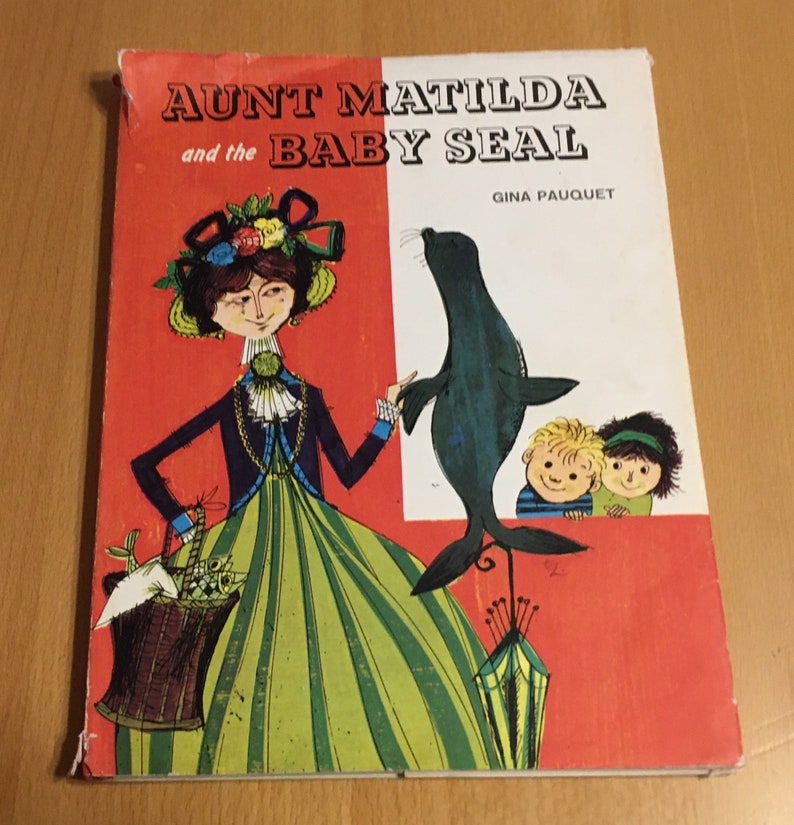 Aunt Matilda and the Baby Seal HC Picture Book 1968 Etsy