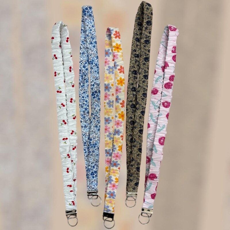 Fabric Lanyard - Etsy