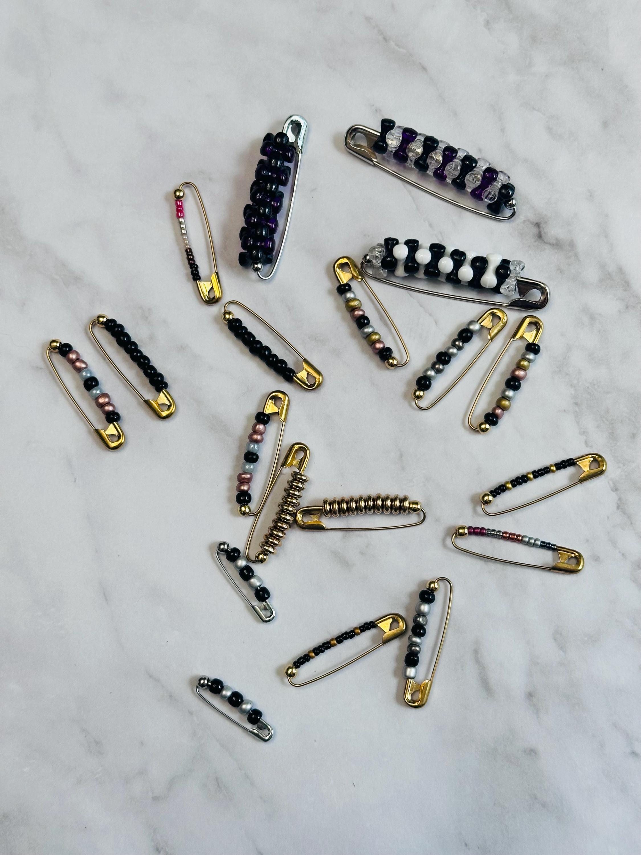 Grunge Safety Pin Accessories 90s Alt Fashion Pins Handmade Gothic &…