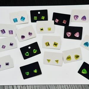 90s Kid Earrings | Stick-On Inspired Studs for Pierced Ears