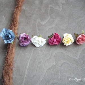 Antiquités Brass Rose Collection Flower Dreadlock Accessoire