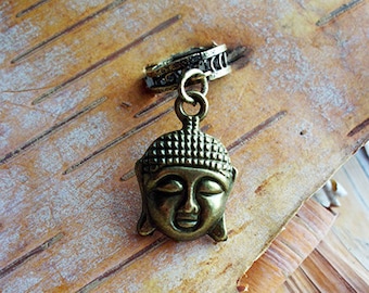 Antiques Brass Buddha Dreadlock Accessory