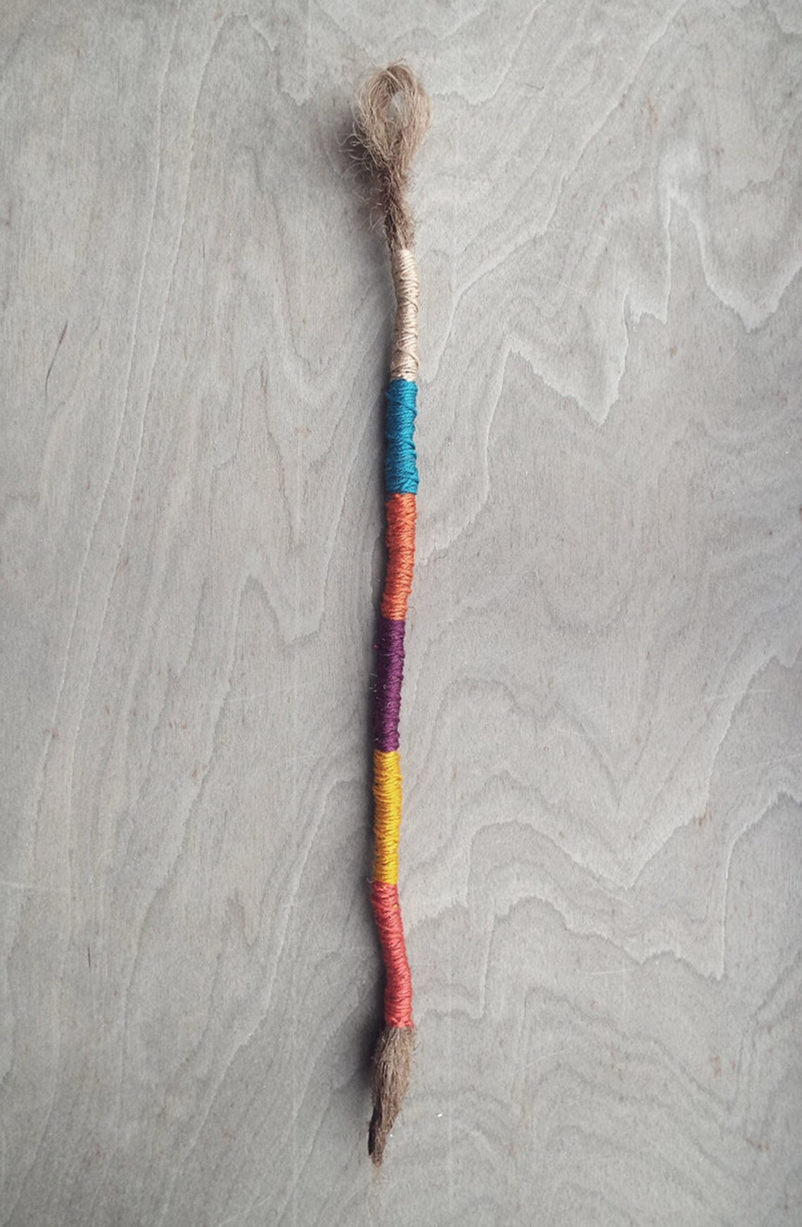 1 Custom Full Hair Wrap Clip in or Braid in Dreadlock Etsy