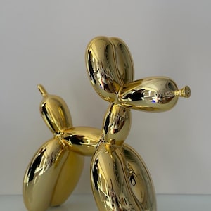ジェフクーンズ　バルーン　ドッグ　オブジェ　新品【未使用に近い　ゴールド ジェフクーンズ バルーン ドッグ オブジェ 新品【未使用に近い