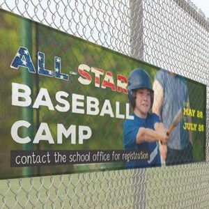 Custom Vinyl Banners – Free Personalized Design | Commercial-Grade Indoor & Outdoor Banners with Hemmed Seams and Grommets