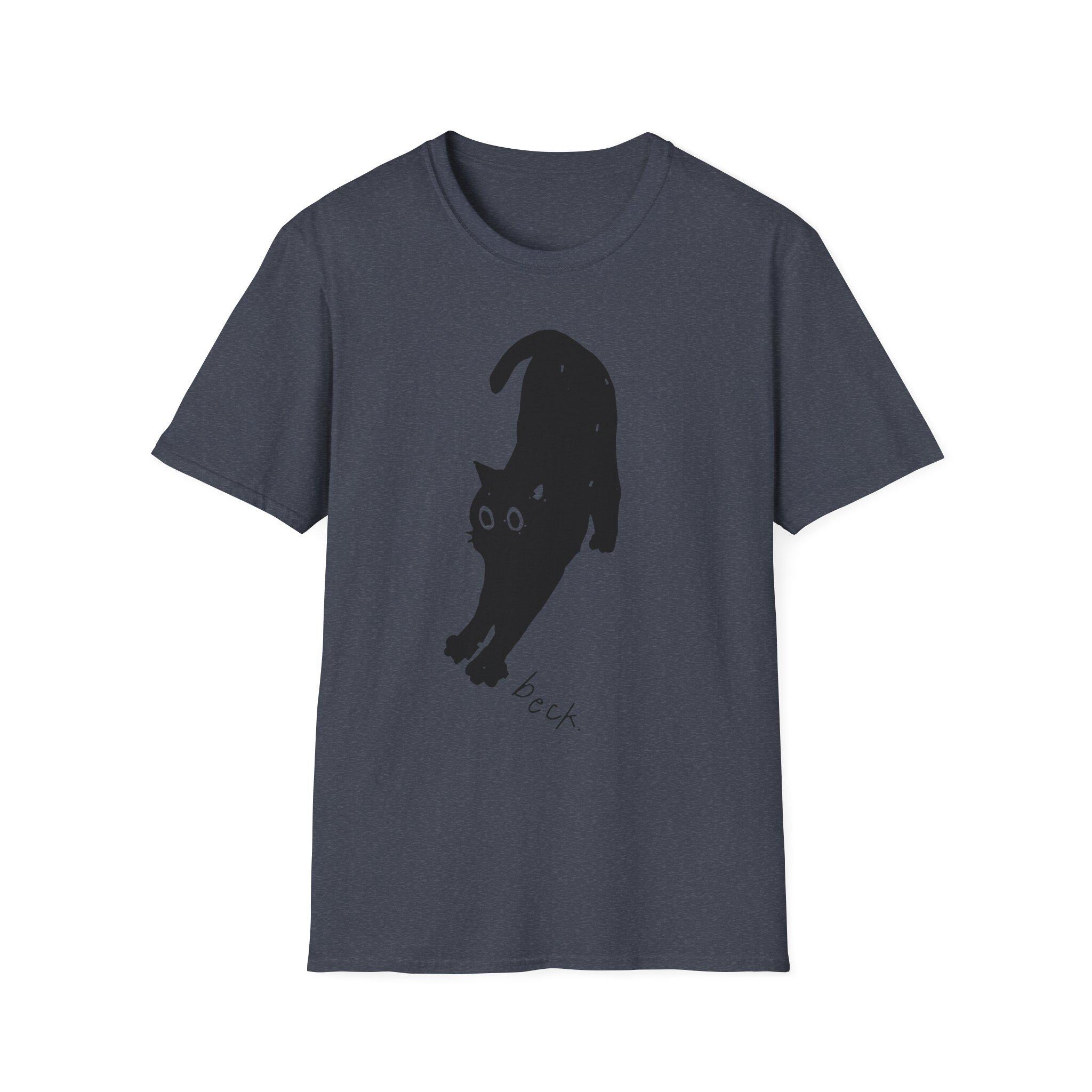 ウェーブ・トゥ・アース ベック キャット Tシャツ、猫好きへのギフト 