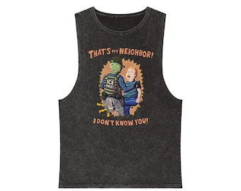 That's my neighbor I don't know you  Tank Top | ICE Patrol Cartoon Tee