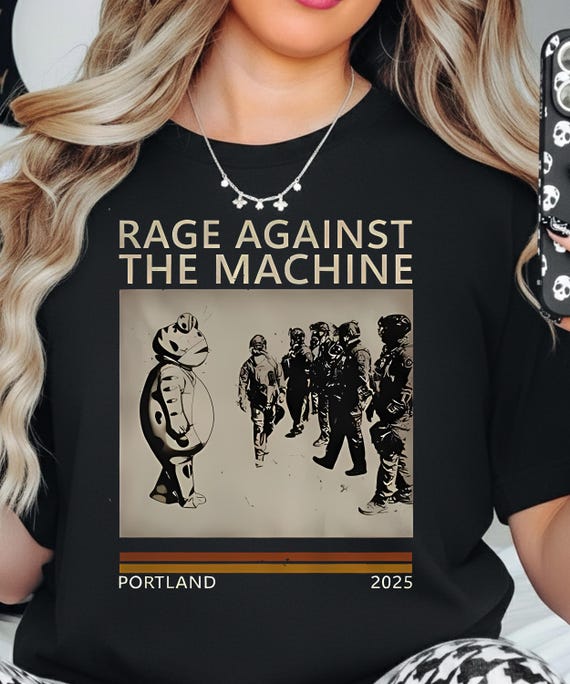 Portland Frog Anti-ice Rage Against the Machine 2025 Rage Against