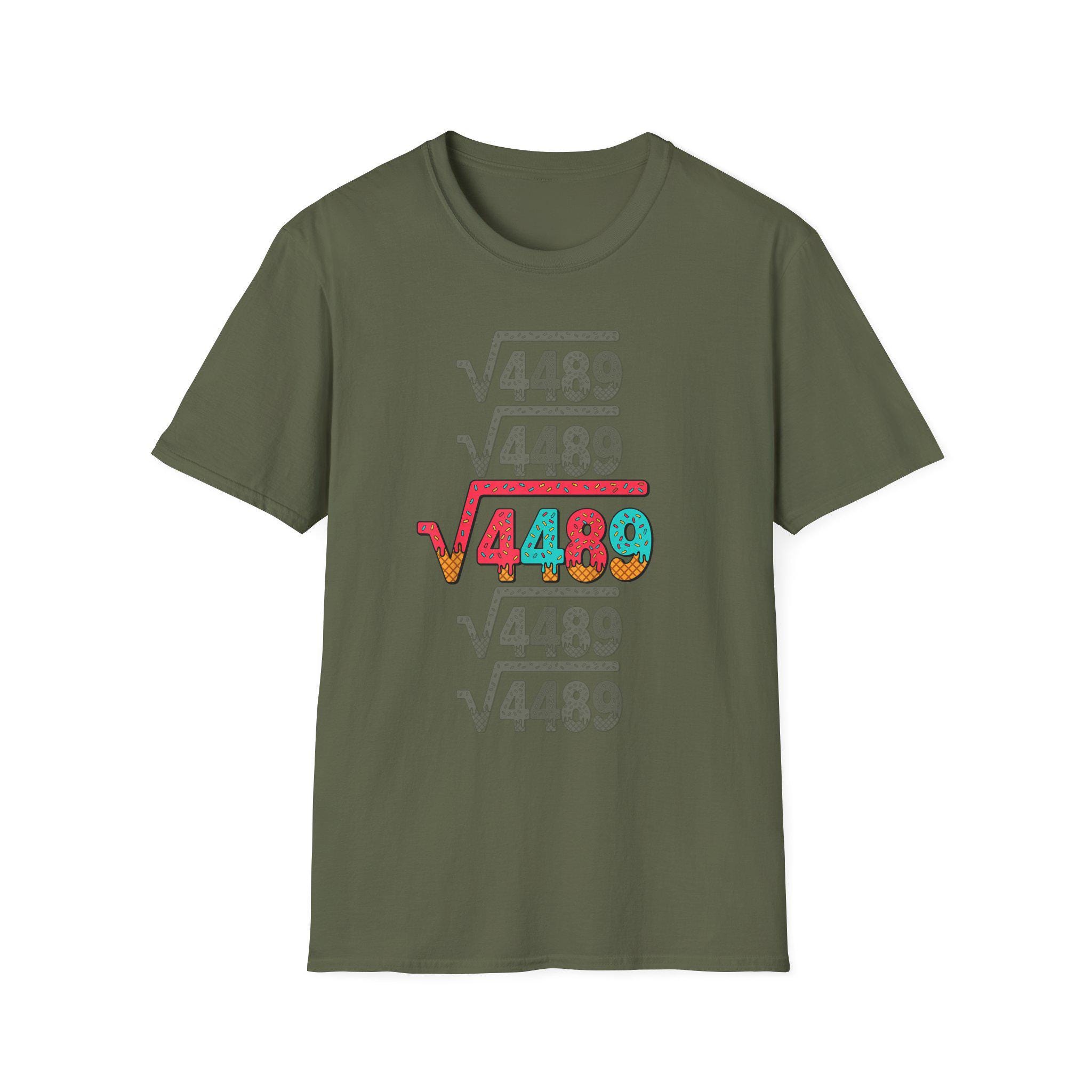 Funny Square Root 4489 Funny 67 Math Ice Cream Meme Math Colorful Math  Themed Unisex Softstyle T-shirt, Fun Gift for Students, - Etsy Ireland