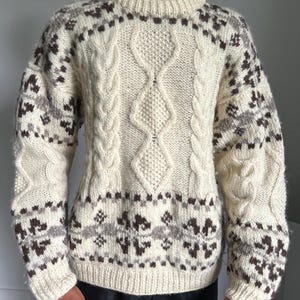 Nepal Wool Sweater - Etsy Canada